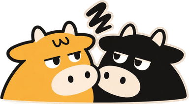 누렁소와 검은소